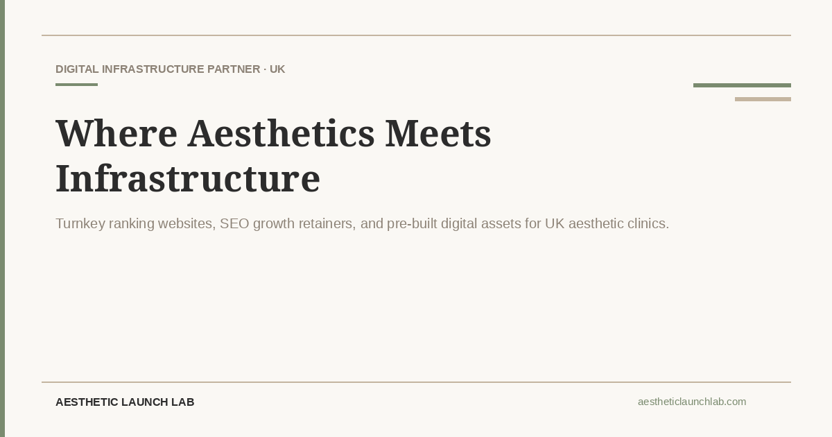 Aesthetic Launch Lab Logo